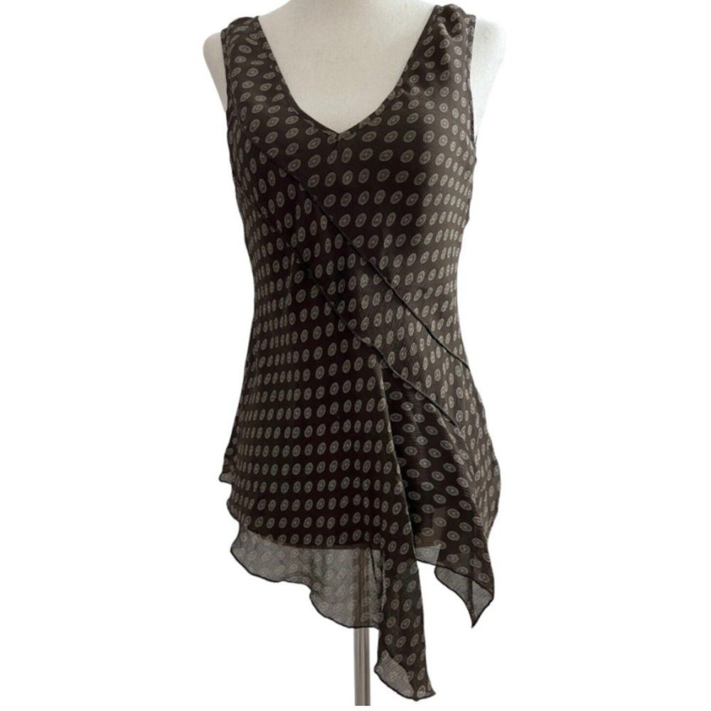 MICHAEL Michael Kors Silk Print Top
